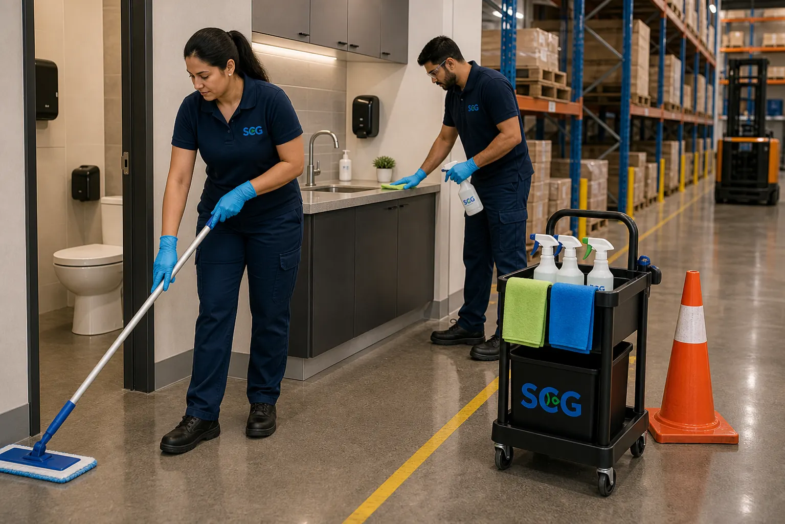 Warehouse Cleaning